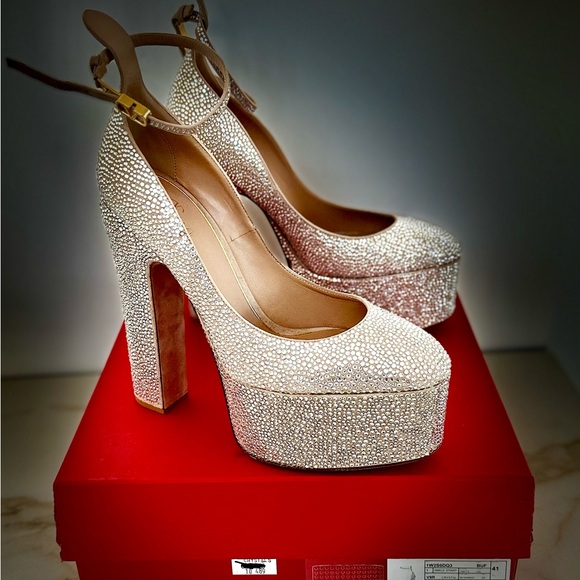 VALENTINO GARAVANI
Tan-Go Platform Pumps 155 New Box size IT 41 - Picture 5 of 16